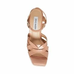 STEVEMADDEN Women's Shoes FLIRT BLUSH PATENT