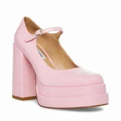 STEVEMADDEN GABRIELLE PINK PATENT Women's Shoes