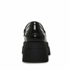 STEVEMADDEN GAVEN BLACK LEATHER Women's Shoes