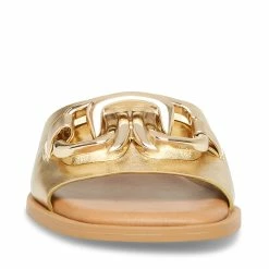 STEVEMADDEN GENE GOLD Women's Shoes