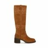 STEVEMADDEN GRETCHEN CHESTNUT SUEDE Women's Shoes