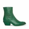 STEVEMADDEN GREYSON GREEN LEATHER