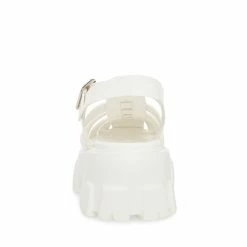 STEVEMADDEN Women's Shoes ECHO WHITE