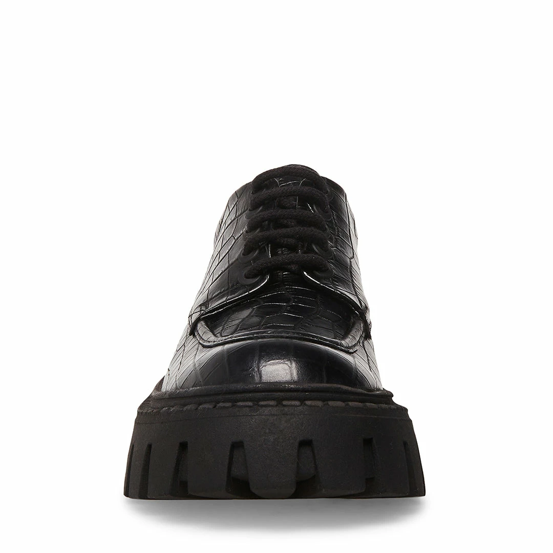 STEVEMADDEN HADLEY BLACK CROCODILE