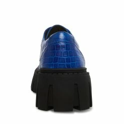 STEVEMADDEN HADLEY BLUE CROCODILE