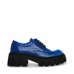 STEVEMADDEN HADLEY BLUE CROCODILE