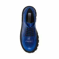 STEVEMADDEN HADLEY BLUE CROCODILE