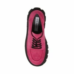 STEVEMADDEN Women's Shoes HADLEY PINK SUEDE