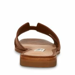 STEVEMADDEN HADYN COGNAC LEATHER Women's Shoes