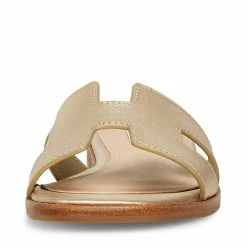STEVEMADDEN HADYN GOLD LEATHER