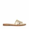 STEVEMADDEN HADYN GOLD LEATHER