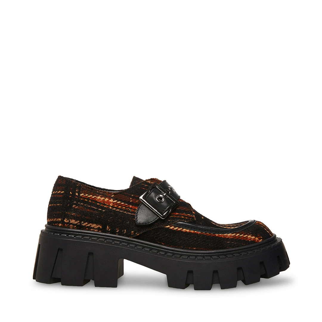 STEVEMADDEN HENNA BROWN PLAID