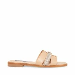 STEVEMADDEN HOLLI TAN LEATHER Women's Shoes