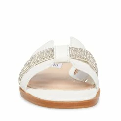 STEVEMADDEN HOLLI WHITE LEATHER Women's Shoes