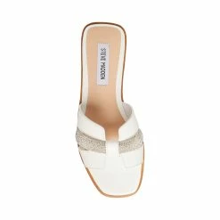 STEVEMADDEN HOLLI WHITE LEATHER Women's Shoes