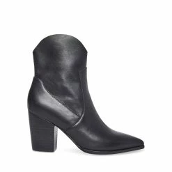 SteveMadden JANETTA BLACK LEATHER