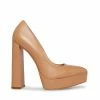 STEVEMADDEN JASMINE TAN LEATHER Women's Shoes