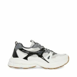 STEVEMADDEN JAXON WHITE/GREY Men's