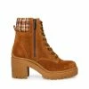 SteveMadden JAYDIN-F BROWN SUEDE Women's Shoes