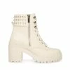 SteveMadden JAYDIN BONE LEATHER Women's Shoes