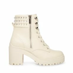 SteveMadden JAYDIN BONE LEATHER Women's Shoes
