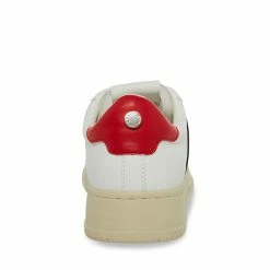 STEVEMADDEN JAZZ WHITE/NAVY Women's Shoes