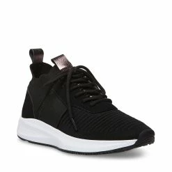 STEVEMADDEN Women's Shoes JENNET BLACK
