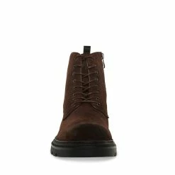 STEVEMADDEN JESSEE BROWN SUEDE Men's