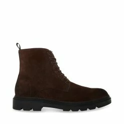 STEVEMADDEN JESSEE BROWN SUEDE Men's