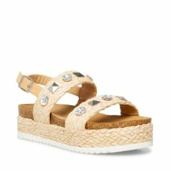 SteveMadden Kids' JGEMSTON RAFFIA