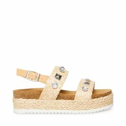 SteveMadden Kids' JGEMSTON RAFFIA