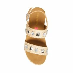 SteveMadden Kids' JGEMSTON RAFFIA