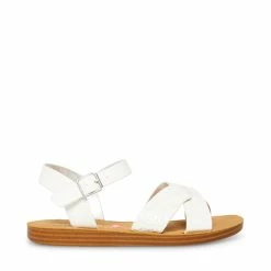 SteveMadden JLEAGUE WHITE