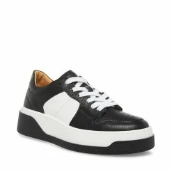 STEVEMADDEN JOEY WHITE/BLACK