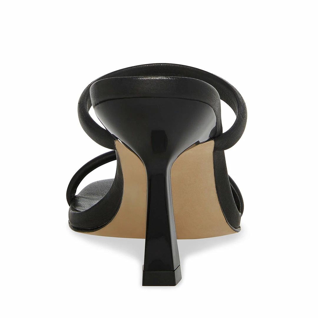 STEVEMADDEN Women's Shoes JOY BLACK LEATHER