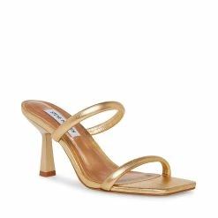 STEVEMADDEN JOY GOLD LEATHER Women's Shoes