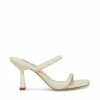 STEVEMADDEN JOY WHITE LEATHER Women's Shoes