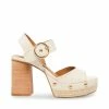 STEVEMADDEN KAMILLE BONE LEATHER