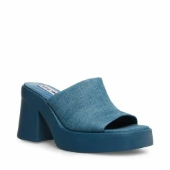 STEVEMADDEN KANE DENIM FABRIC Women's Shoes