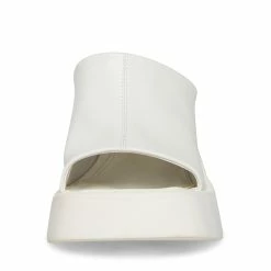 STEVEMADDEN KANE WHITE LEATHER