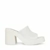 STEVEMADDEN KANE WHITE LEATHER