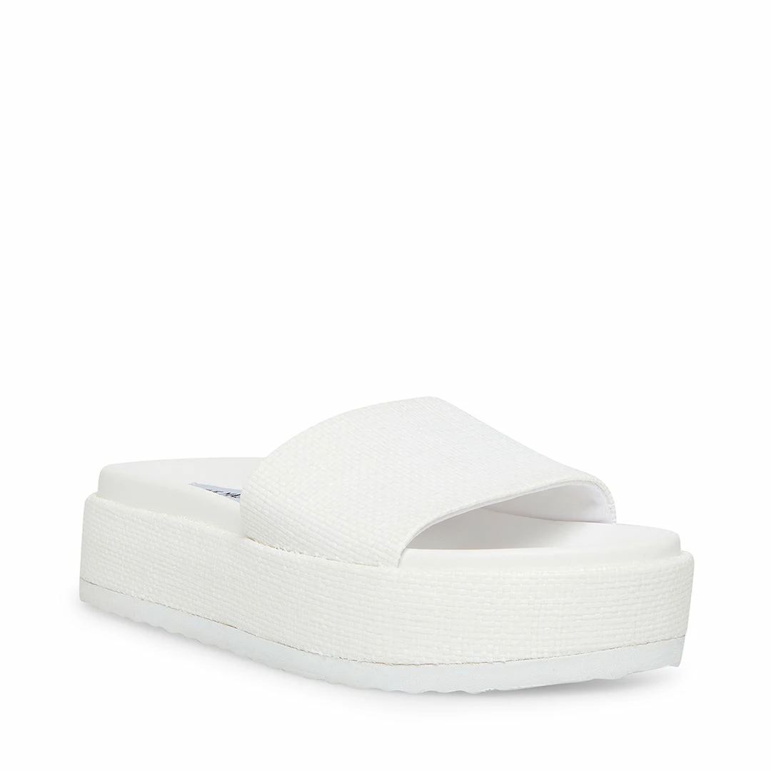 STEVEMADDEN KASPER WHITE Women's Shoes