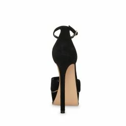 STEVEMADDEN KEIKO BLACK SUEDE