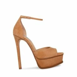 STEVEMADDEN KEIKO CAMEL SUEDE