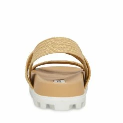 STEVEMADDEN Women's Shoes LANDMARK RAFFIA