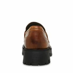 STEVEMADDEN LANDO BROWN LEATHER