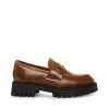 STEVEMADDEN LANDO BROWN LEATHER