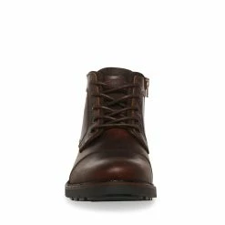 SteveMadden Men's LANIER BROWN LEATHER