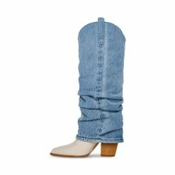 STEVEMADDEN LASSY DENIM FABRIC