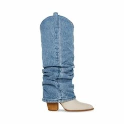 STEVEMADDEN LASSY DENIM FABRIC
